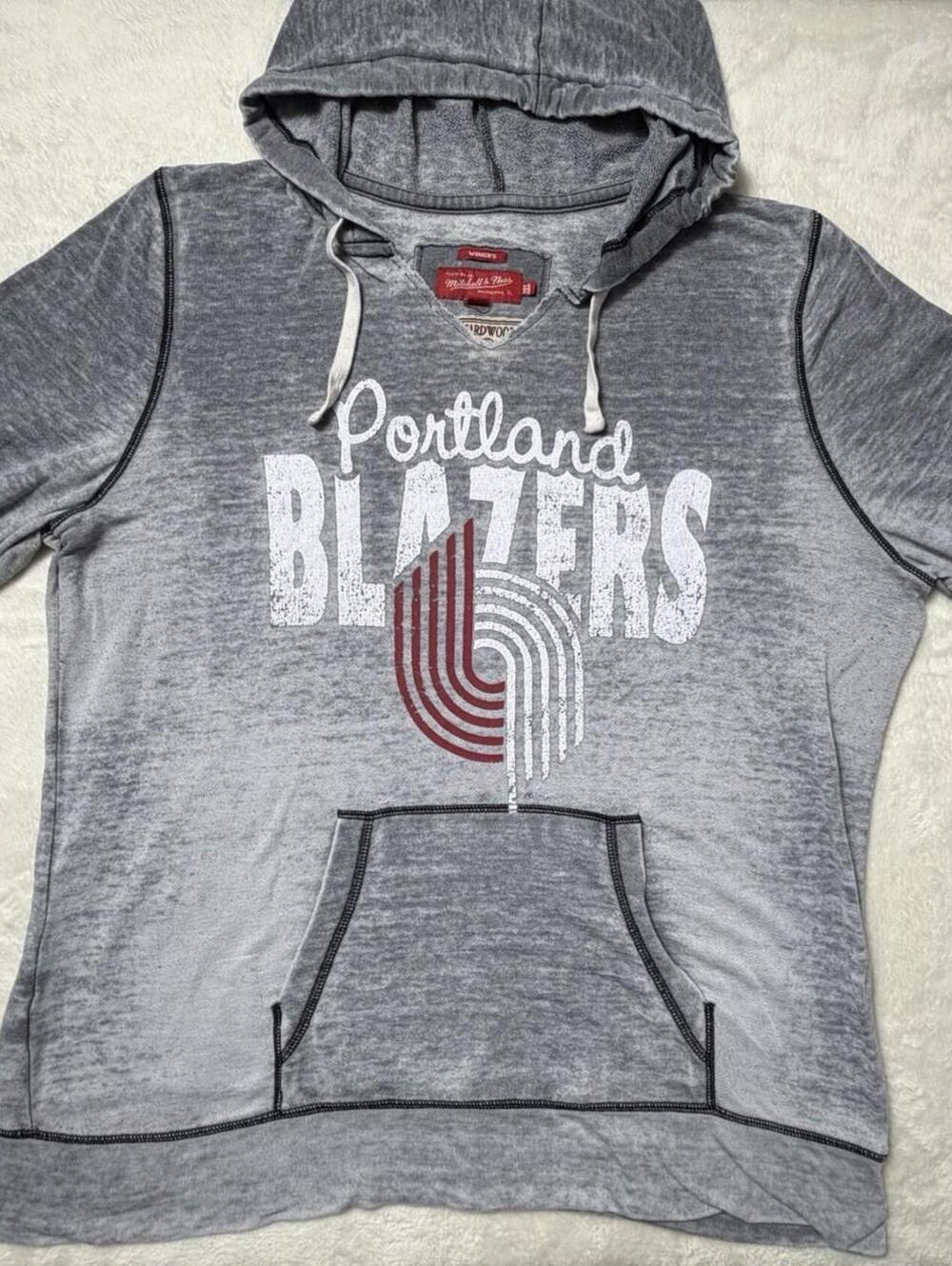 Mitchell & Ness Portland Trail Blazers Women’s Hoodie Hardwood Classics Size 2XL